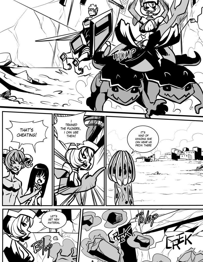 Monster girls on tour - Episode 606, Page 1: Page 606